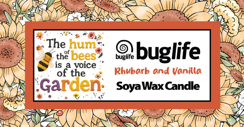 Rhubarb and Vanilla Soya Wax Candle