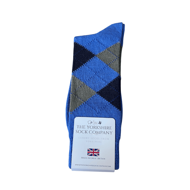 Ripley Argyle Merino Socks - 6 Pair Bundle (£14 per pair)