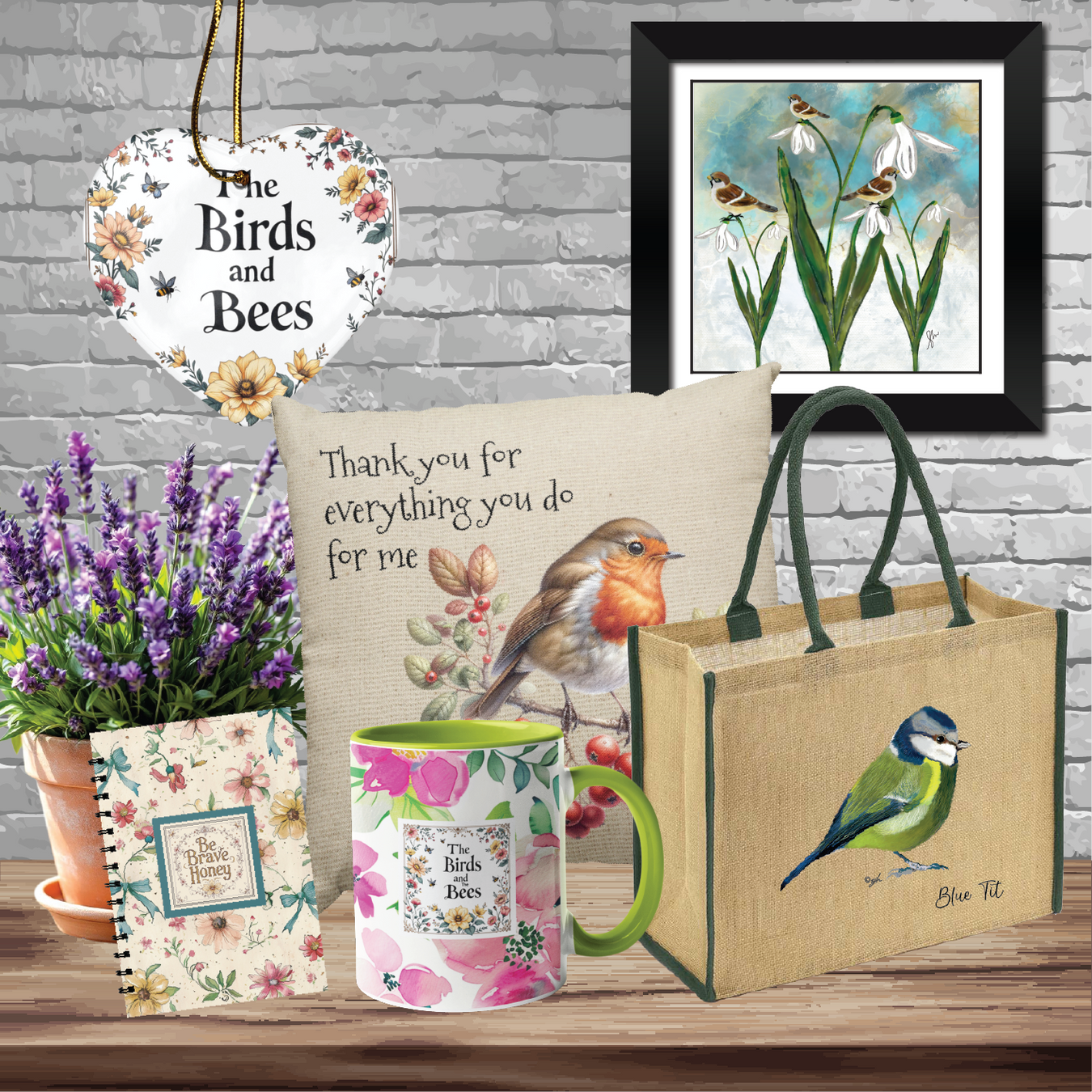 Robin and Wild Birds