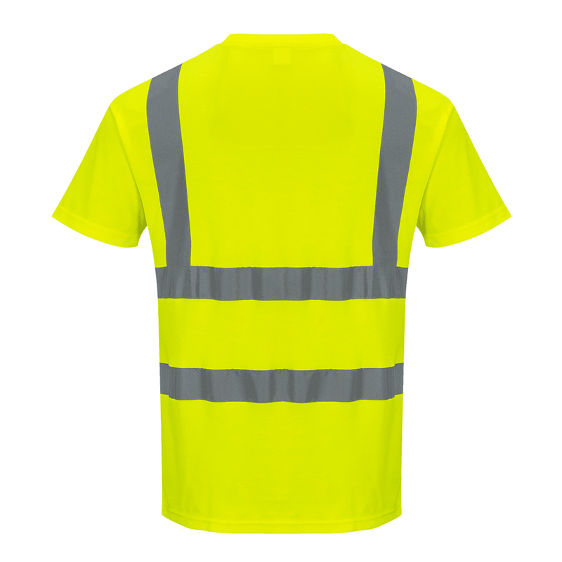 Portwest S170 Hi-Vis Cotton Comfort Breathable T-Shirt