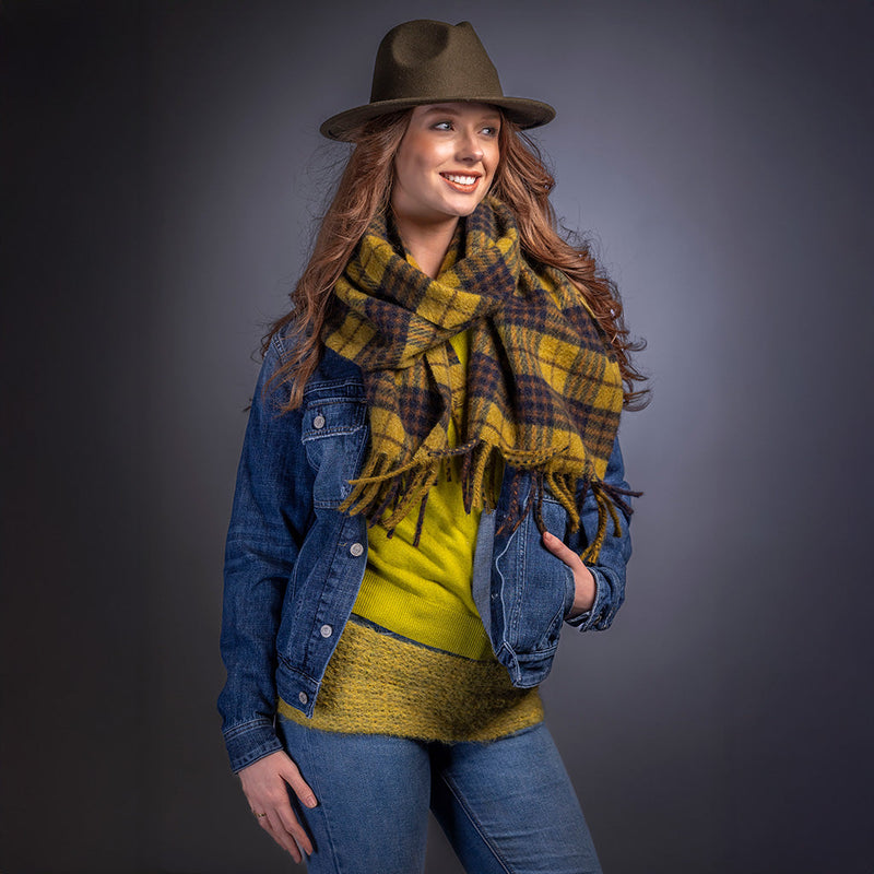 Heritage Soft Touch Tartan Blanket Scarves