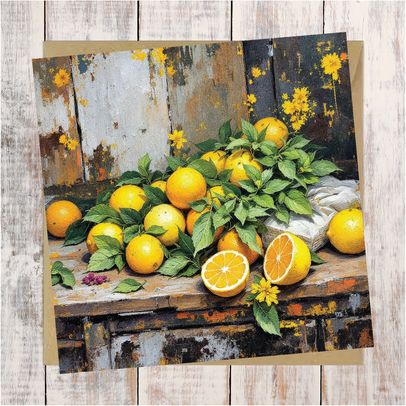 Freshly Picked Lemons