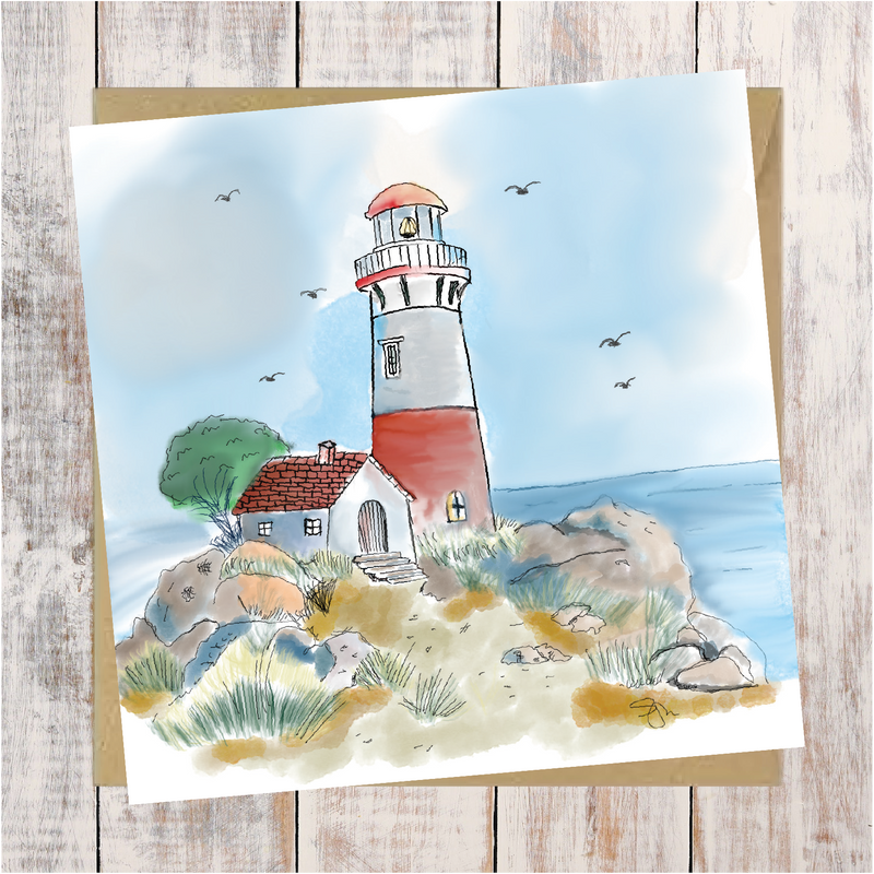 Light House Greeting Card
