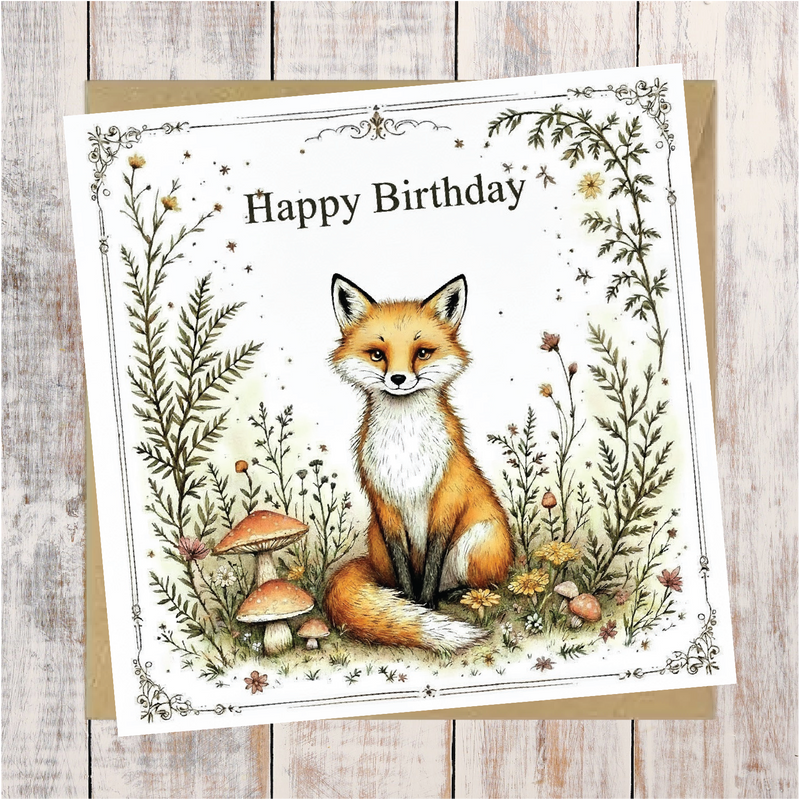 Happy Birthday Greeting Card