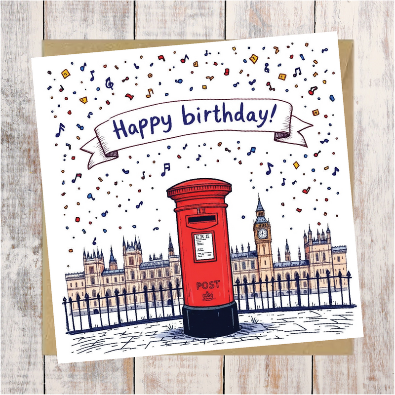 Happy Birthday Greeting Card