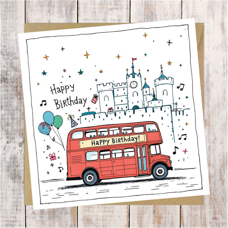 Happy Birthday Greeting Card