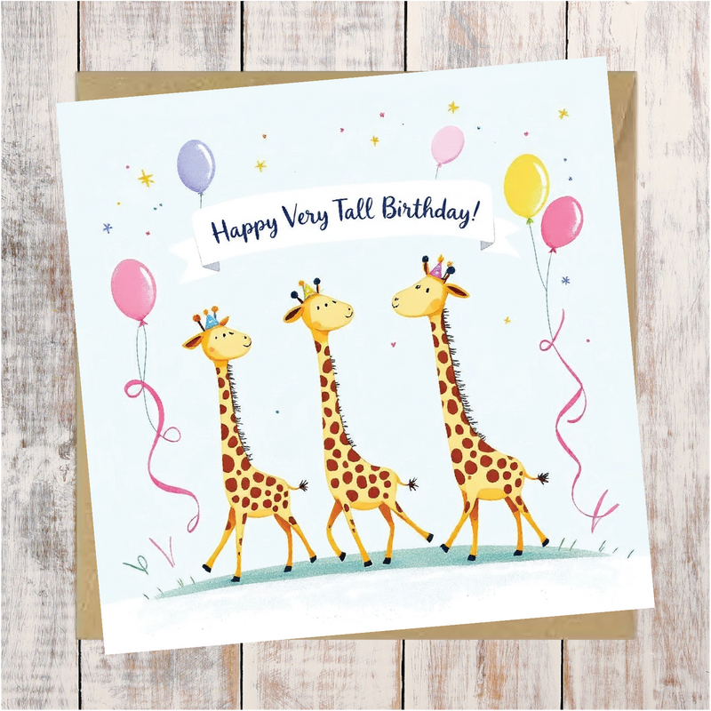 Happy Birthday Greeting Card