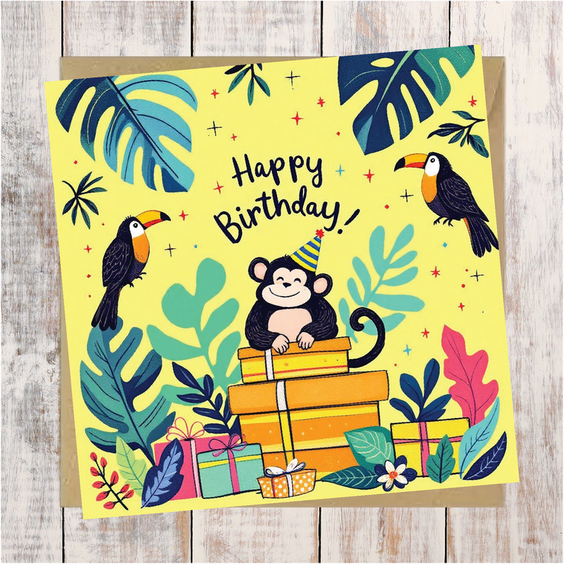Happy Birthday Greeting Card