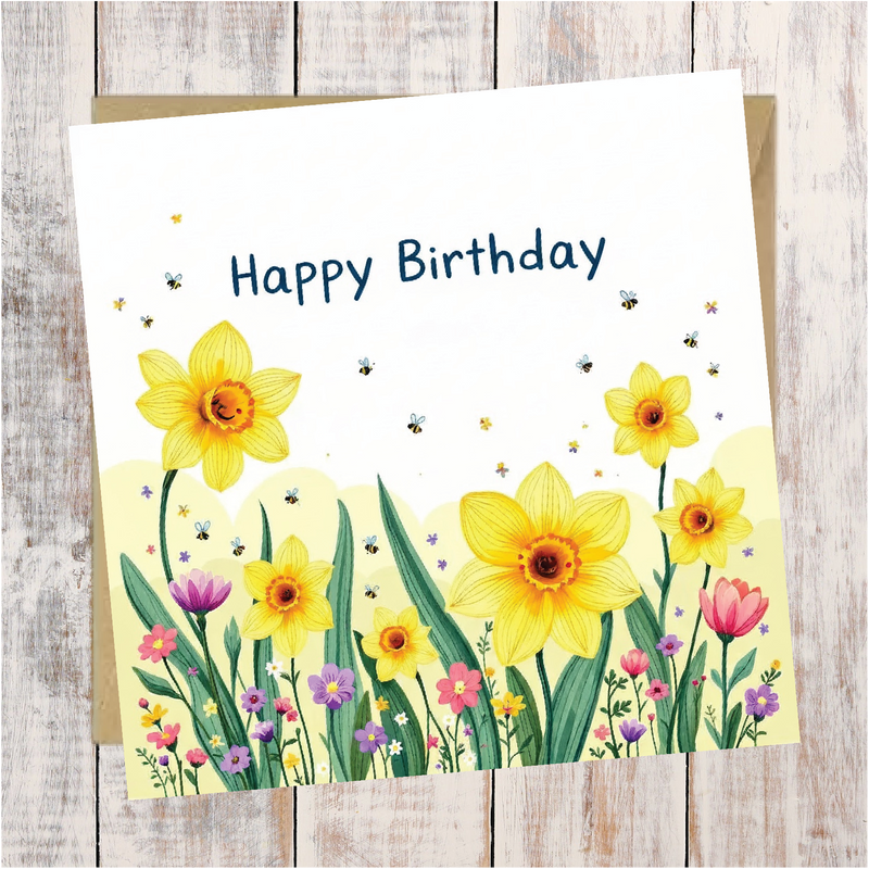 Happy Birthday Greeting Card