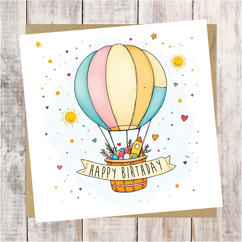 Happy Birthday Greeting Card