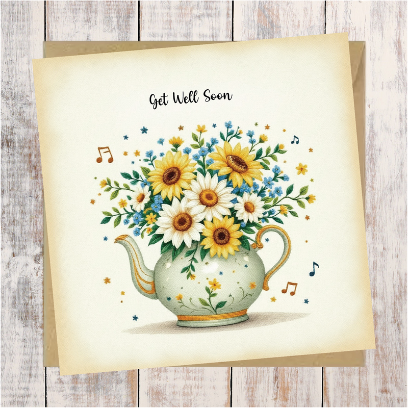 Get Well Soon Greeting Card