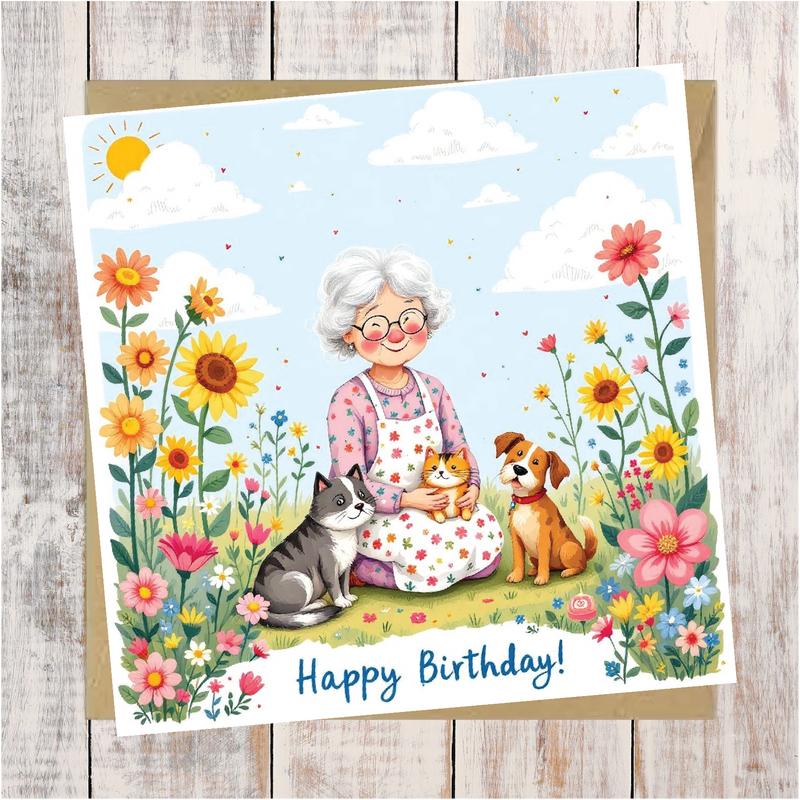Happy Birthday Greeting Card