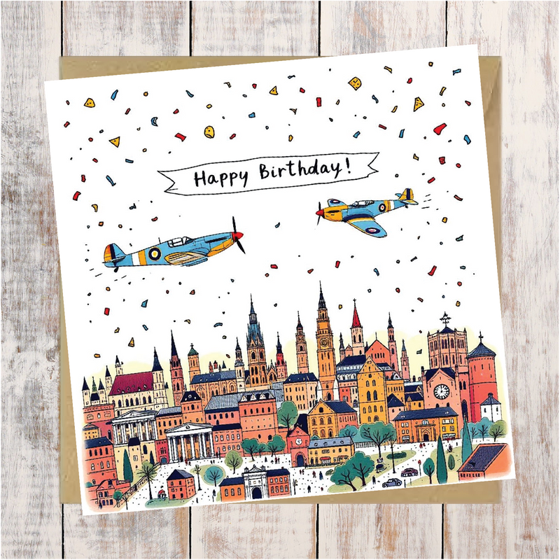 Happy Birthday Greeting Card