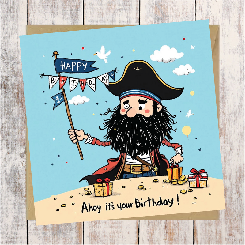 Ahoy It's Your Birthday Greeting Card