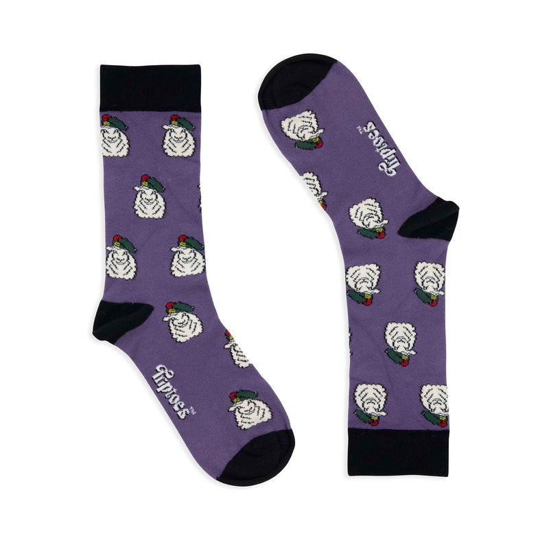 Jacobite Sheep Bamboo Ankle Socks