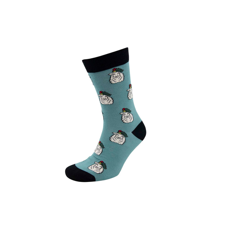 Jacobite Sheep Bamboo Ankle Socks