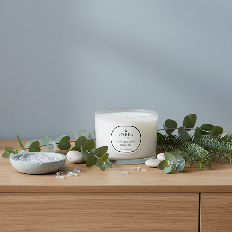 NORDIC SPA 350G 3 WICK CANDLE