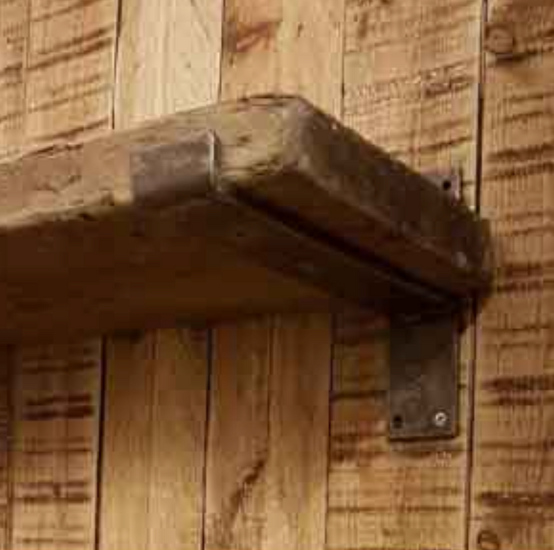 Rustic Industrial Scaffold Shelving