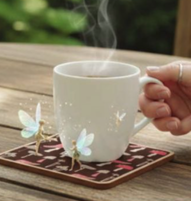 Mushrooms Are Like Umbrellas For Fairies Coaster