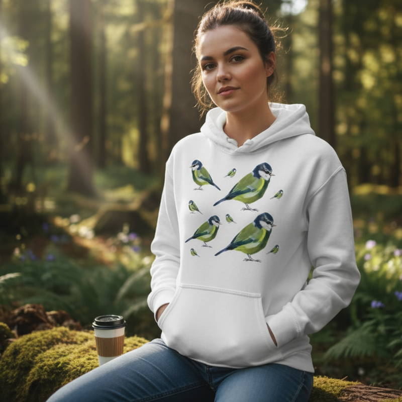 Blue Tit Hoodie