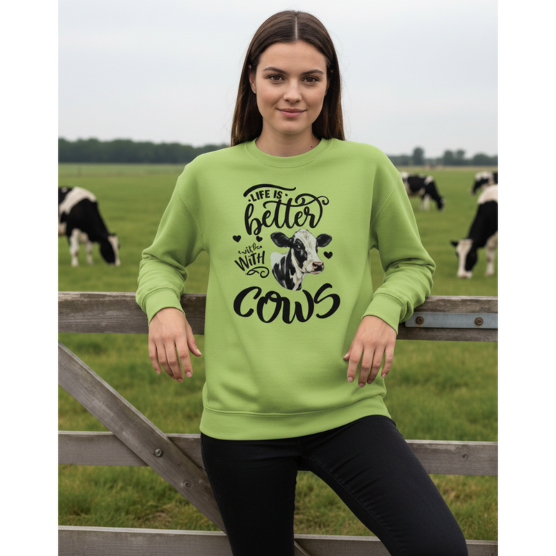 Life Is Better With Cows Sweater