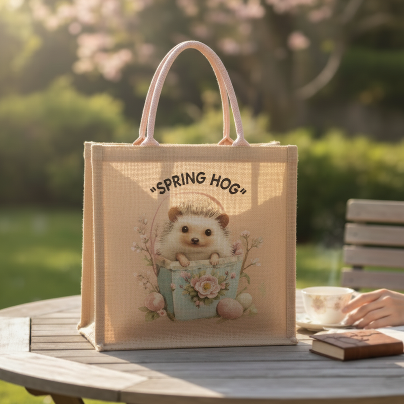 Spring Hog Jute Bag