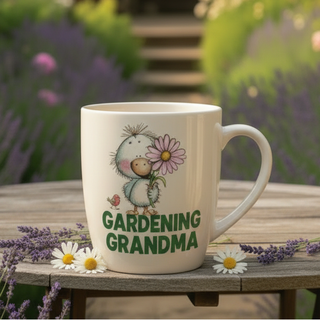 Gardening Grandma Mug