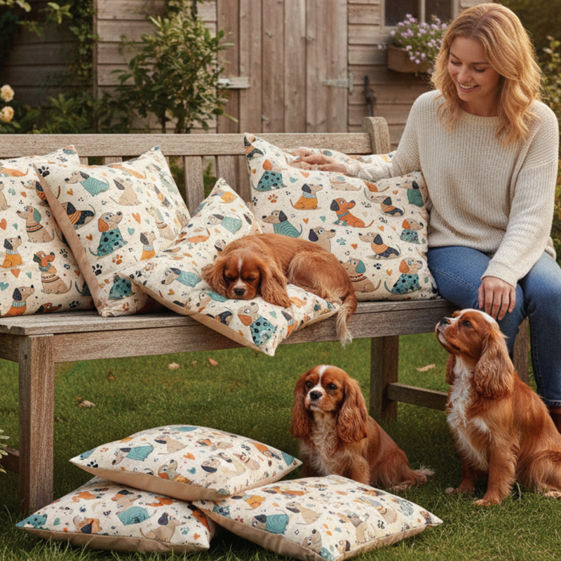 Life Is Better With Dogs Cushions