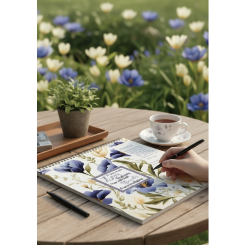 If You Truly Love Nature You Will Find Beauty Everywhere A5 Notebook