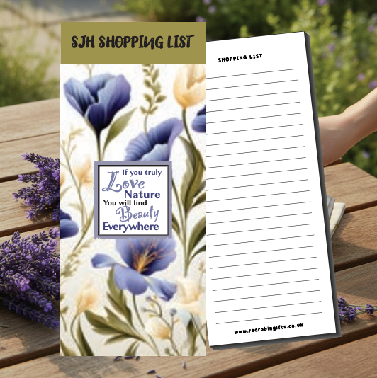 If You Truly Love Nature You Will Find Beauty Everywhere Magnetic Shopping Pad