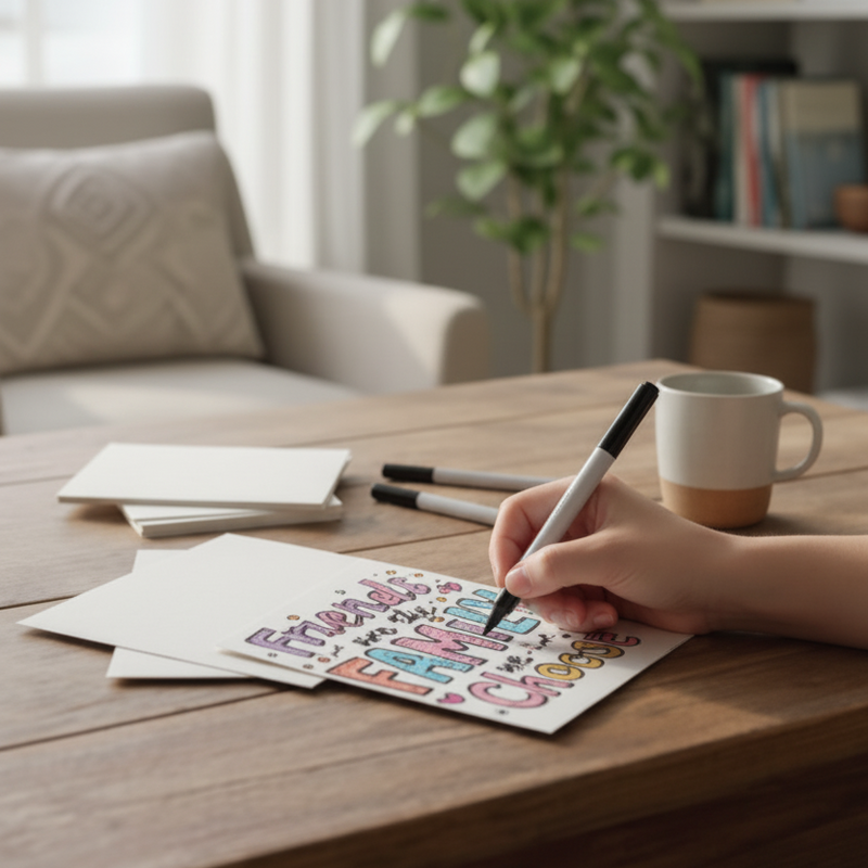 Friends Are The Family You Choose Greeting Card