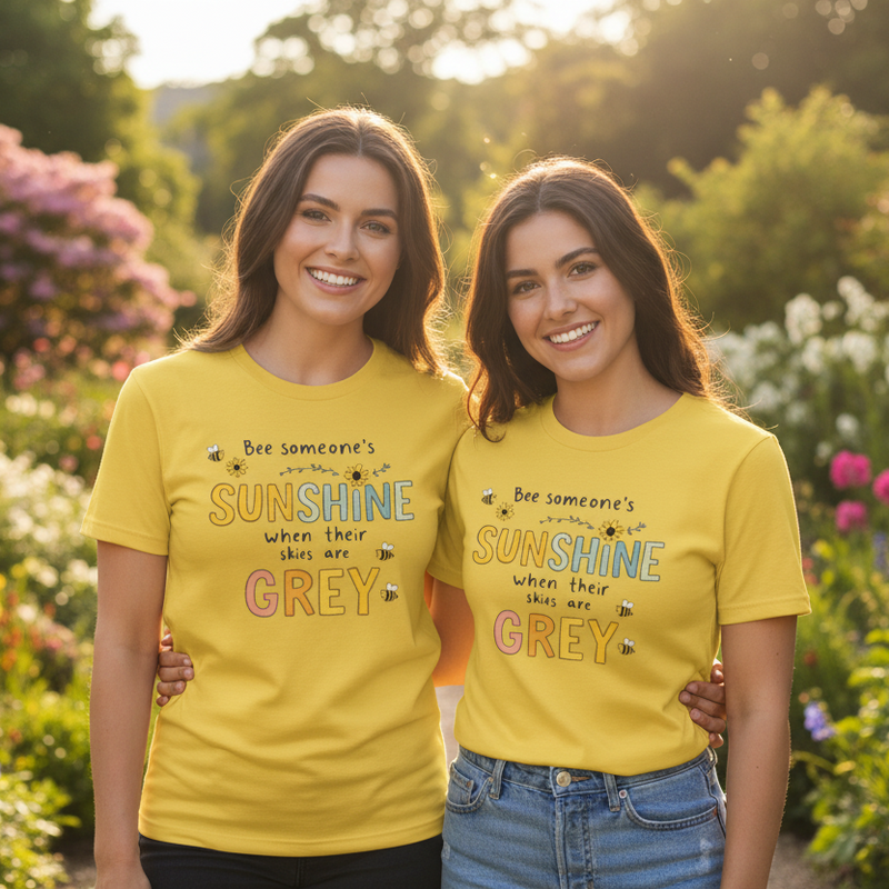 Bee Someones Sunshine When Their Skies Are Grey T-Shirt