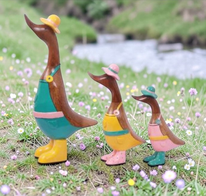 Decorative Wooden Ducks