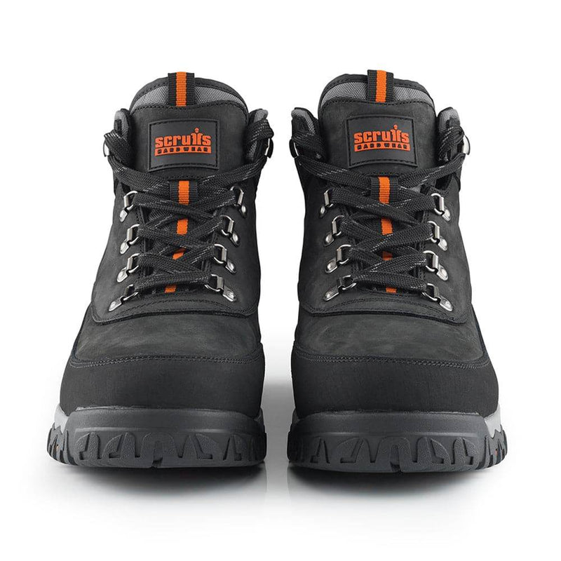 Scruffs Scarfell Black Leather Safety Work Boot S1P SRA