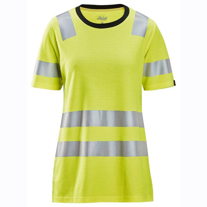 Snickers 2537 High-Vis Class 2 Women's Work T-Shirt