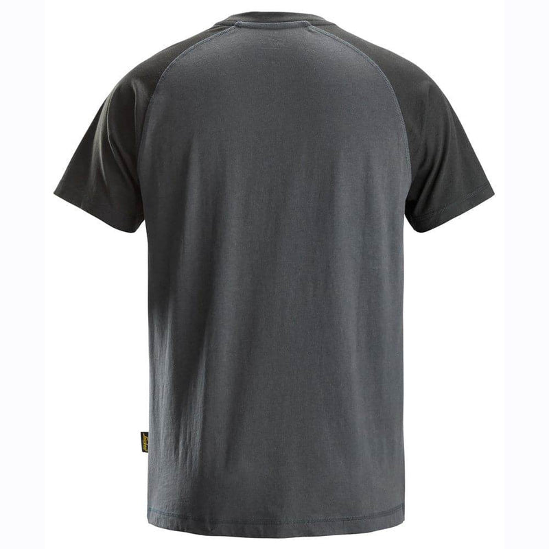 Snickers 2550 Two-Coloured Short Sleeve Cotton T-Shirt