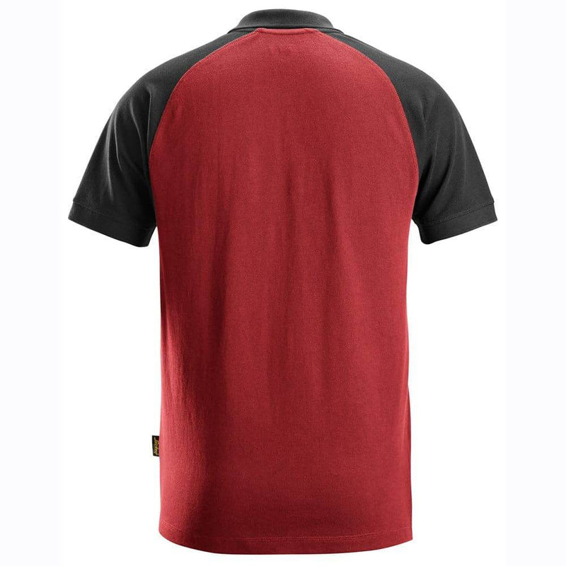 Snickers 2750 Two-Coloured Short Sleeve Polo Shirt