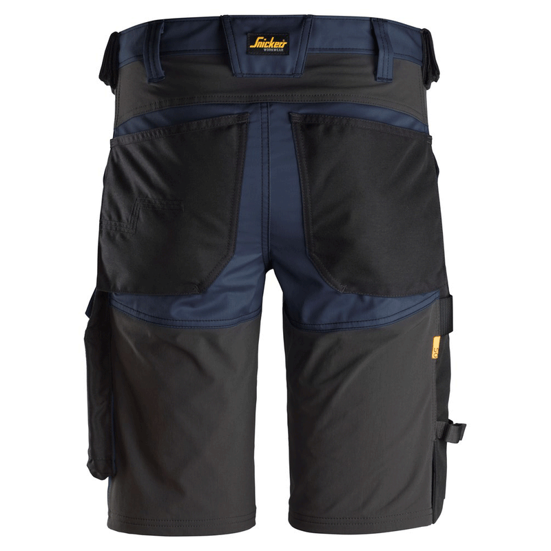 Snickers 6143 AllroundWork Stretch Shorts Navy Blue 41" Waist - Snickers Size 58