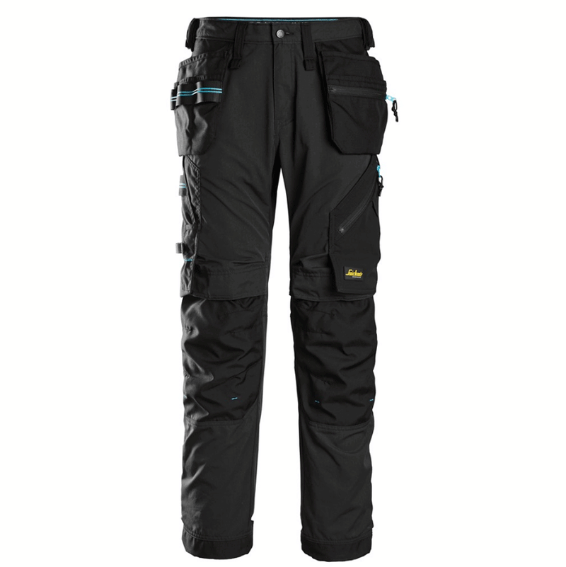 Snickers 6210 LiteWork, 37.5® Holster Pocket Work Trousers Black 41" Waist, 32" Leg - Snickers Size 58