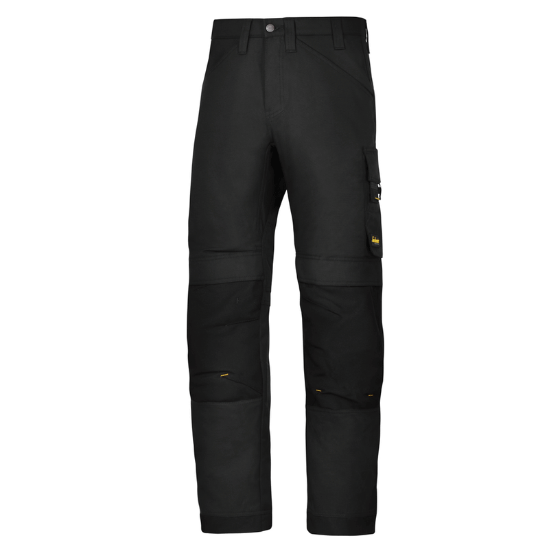 Snickers 6301 AllroundWork, Work Trousers Black, Waist 38" Leg 30"-Snickers 108