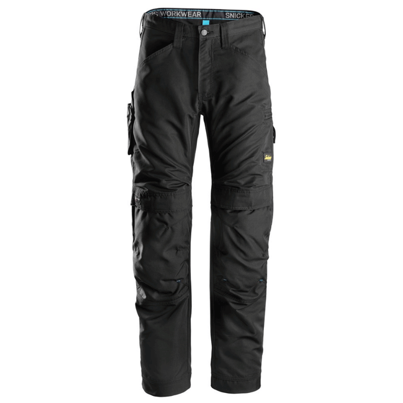 Snickers 6307 LiteWork 37,5® Work Kneepad Trousers Black 36" Waist - 30" Leg - Snickers Size 104