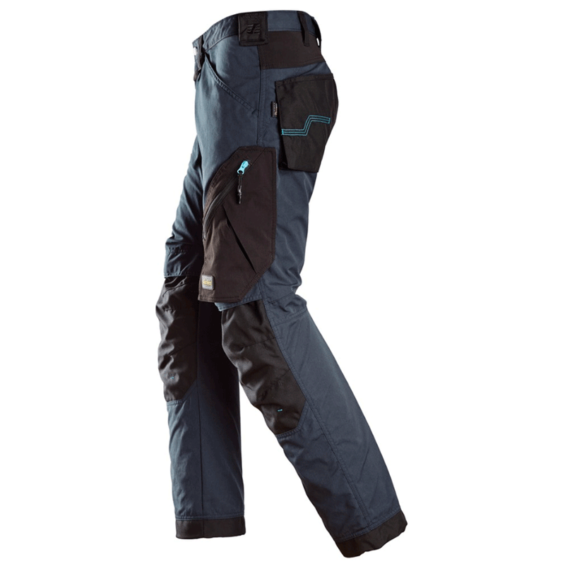 Snickers 6310 LiteWork, 37.5® Kneepad Work Trousers Navy Blue Snickers Size 44 (30" Waist, 32" Leg)