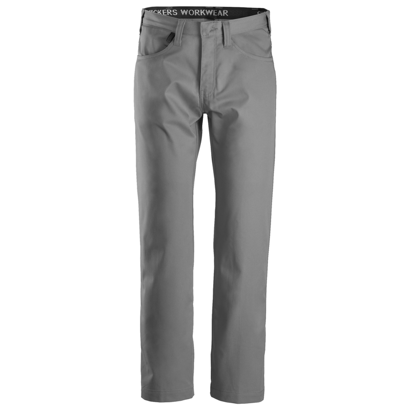 Snickers 6400 Service Chinos Grey 30" Waist - 30" Leg - Snickers Size 88