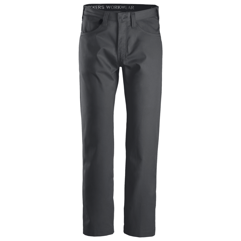 Snickers 6400 Service Chinos Steel Grey 33" Waist - 32" Leg - Snickers Size 96