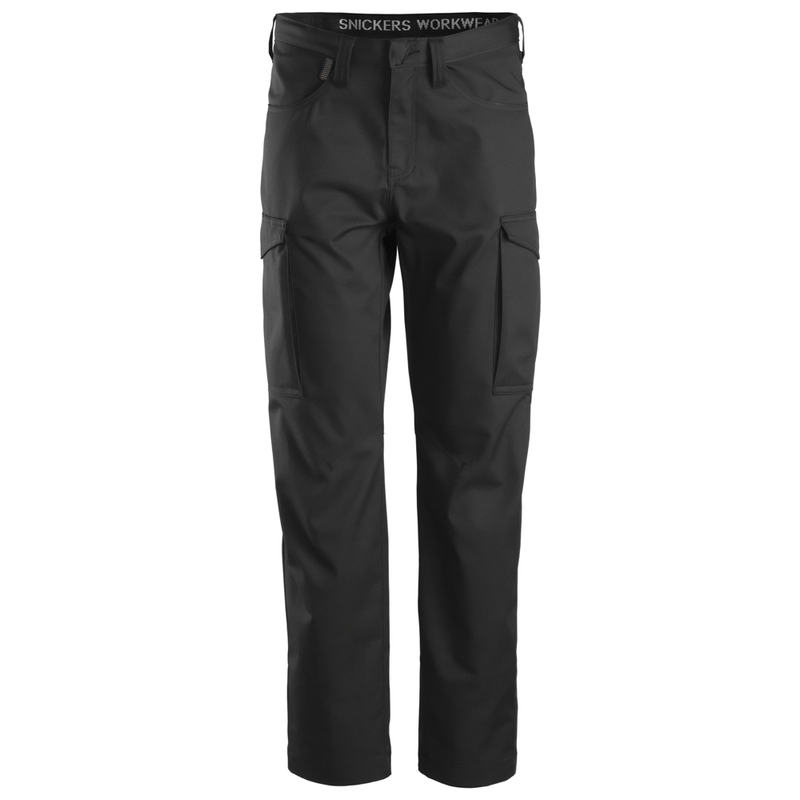 Snickers 6800 Service Trousers Black 33" Waist - 35" Leg - Snickers Size 148