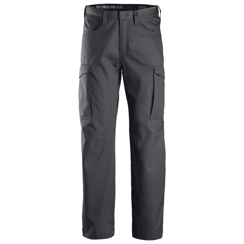 Snickers 6800 Service Trousers Steel Grey 38" Waist - 32" Leg - Snickers Size 54