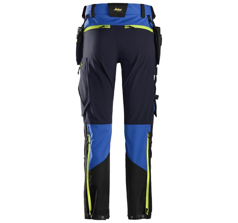 Snickers 6940 FlexiWork, Stretch Work Knee Pad Holster Pocket Trousers Various Colours