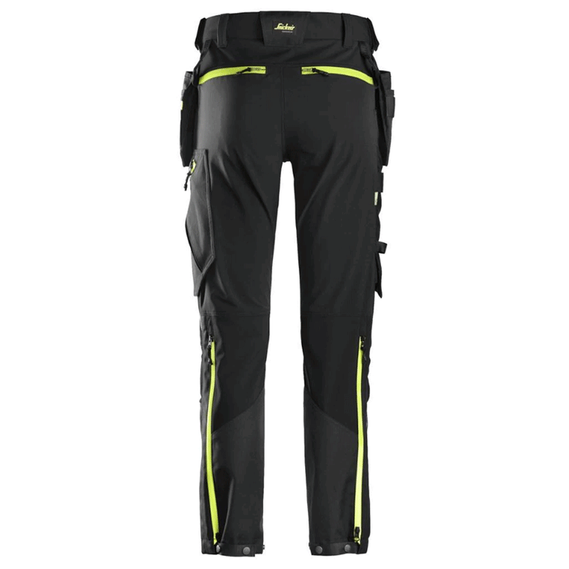 Snickers 6940 FlexiWork, Stretch Work Knee Pad Holster Pocket Trousers Various Colours
