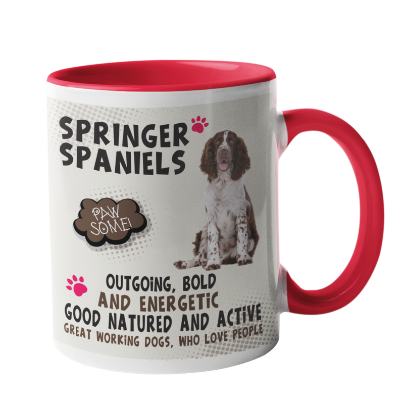 Springer Spaniel Dog Breed Mug