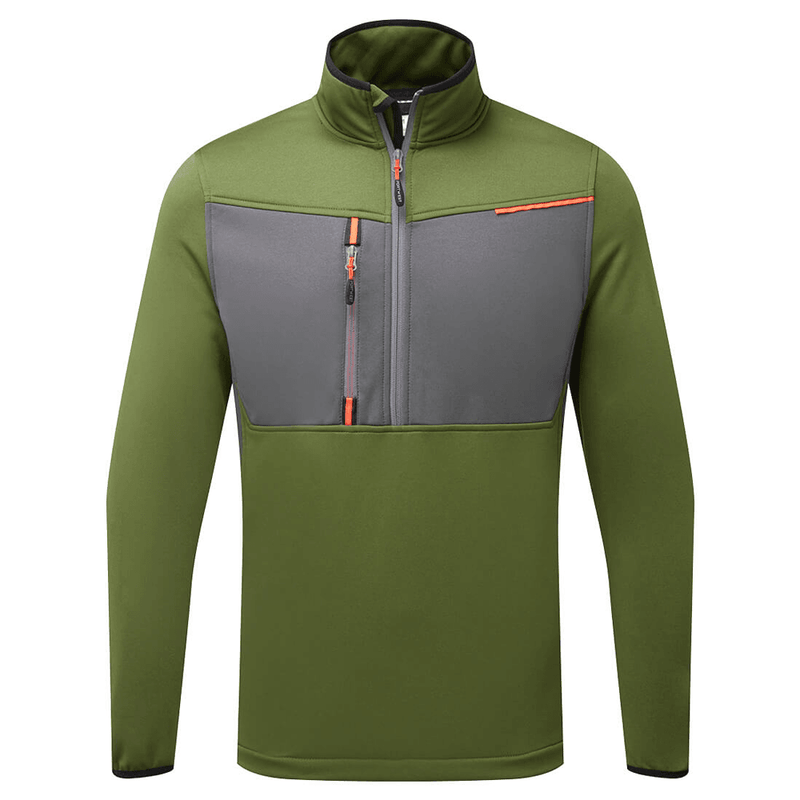 Portwest T755 Half Zip Fleece Sweatshirt Hoodie